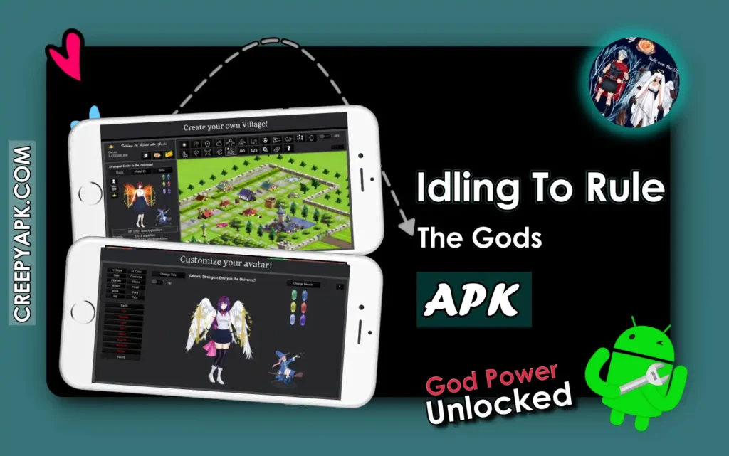 idling to rule the gods mod apk unlimited god power
