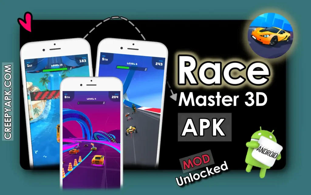 Race Master 3D Car Racing Mod Apk